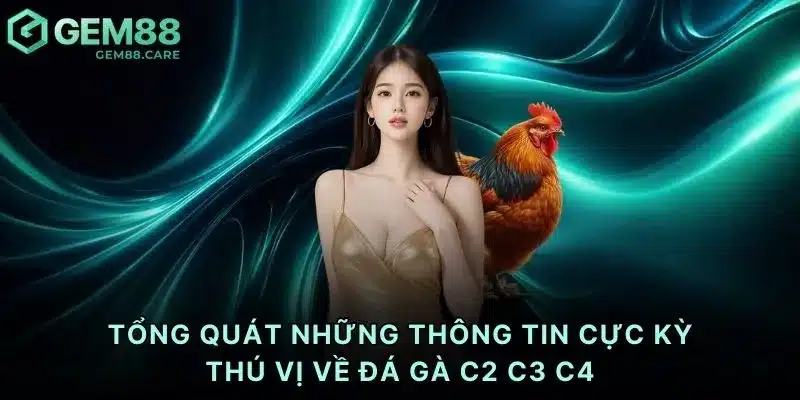 Tổng quát những thông tin cực kỳ thú vị về đá gà C2 C3 C4